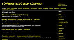 Desktop Screenshot of akadalymentesitett.fszek.hu